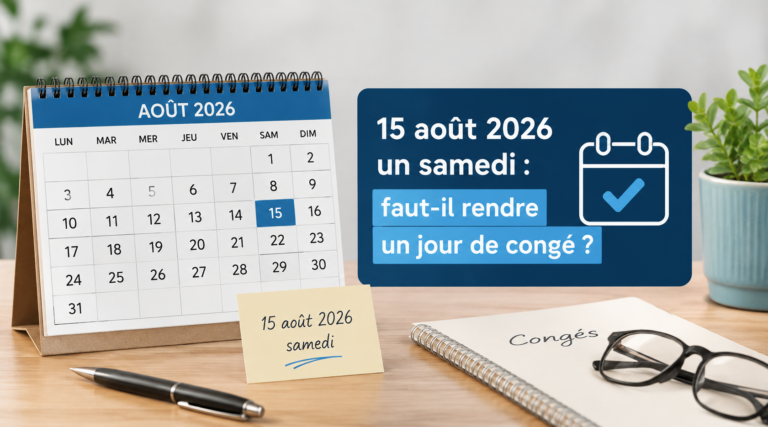 15 août 2026 : faut-il régulariser le compteur de congés payés ?